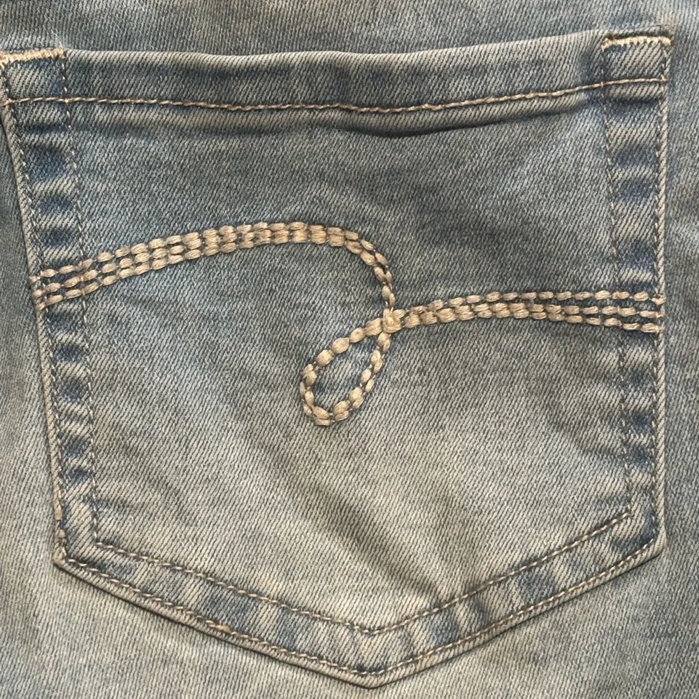 Kids Denim Overalls‎ the legs were trimmed up